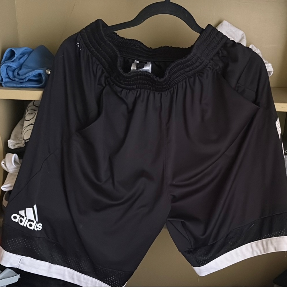 Adidas Black Athletic Shorts